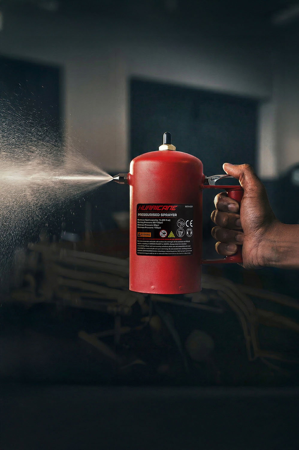 Hurricane Pressurised Sprayer, Non aerosol, Eco friendly - Image 3
