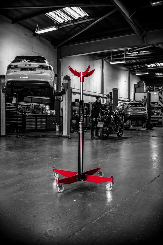 Premium Transmission jack, quick lift - 600Kg - Image 2