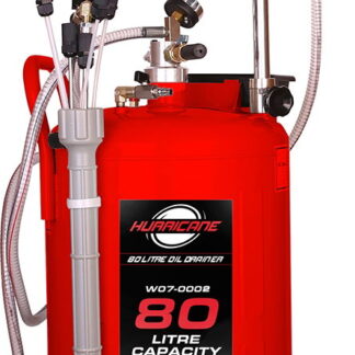 Hurricane 80 Litre Oil Drainer With Extraction V2