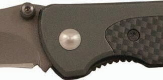 Carbon Fibre Effect Lock Knife