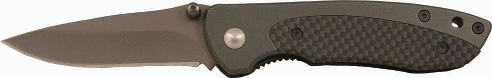 Carbon Fibre Effect Lock Knife