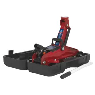 Short Chassis Trolley Jack with Storage Case 2 Tonne [1050CXD]
