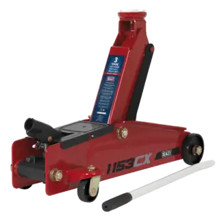 Heavy-Duty Long Reach Trolley Jack 3 Tonne [1153CX]