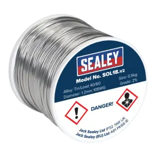 Quick Flow Solder Wire 1.2mm/18SWG 0.5kg Reel [SOL18]