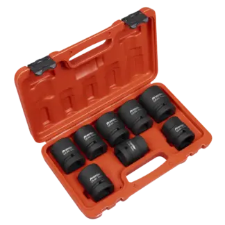 Premier Impact Socket Set 1"Sq Drive 8pc [AK889M]