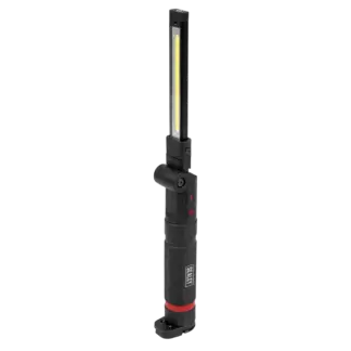 Rechargeable Slim Folding Inspection Light 10W COB LED & SMD LED with Laser Pointer [LED188]