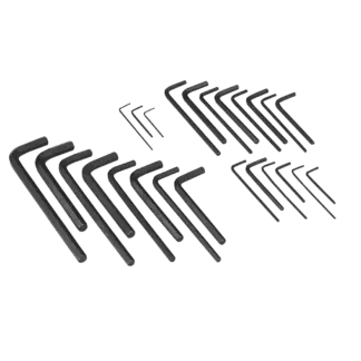Siegen Hex Key Set 25pc [S0465]