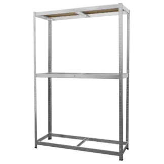 2-Level Tyre Rack with Shelf 150kg Capacity Per Level [STR008]