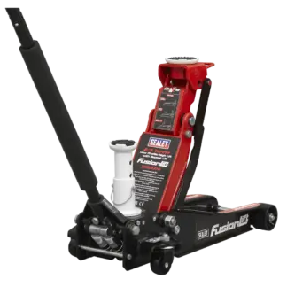 Low Profile 2 Tonne High Lift 3 Tonne Trolley Jack with Rocket Lift [3200LEHL]