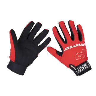Premier Mechanic's Gloves Padded Palm - Extra-Large Pair [MG796XL]
