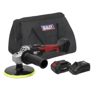 Premier SV20 Series 150mm Cordless Rotary Polisher 20V 4Ah - Euro Plug [CP20VRPKITEU]