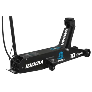 Viking Professional Long Reach Air/Manual Operation Trolley Jack with Rocket Lift 10 Tonne [10001A]