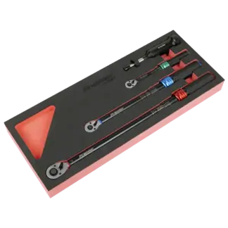 Premier Black Torque Wrench Micrometer & Torque Screwdriver Set 4pc [STW909SETB]