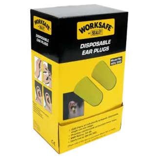 Worksafe® Disposable Ear Plugs - 200 Pairs [403/200]