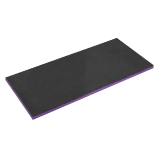 Easy Peel Shadow Foam® 1200 x 550 x 30mm - Purple/Black [SF30P]