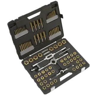 Premier Metric/Imperial Hexagonal Tap & Die Set 86pc [AK3086HIM]