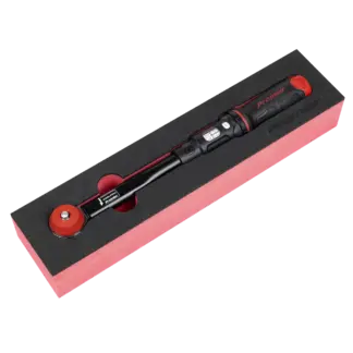 Premier Black Calibrated Micrometer Torque Wrench with 3/8"Sq Push-Through Drive 10-50Nm [STW922]