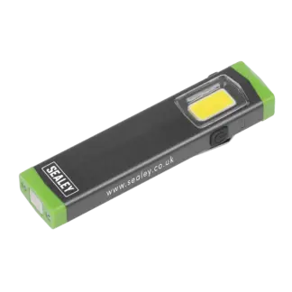Mini Super Beam Aluminium Pocket Light 3W COB LED [LED500SB]