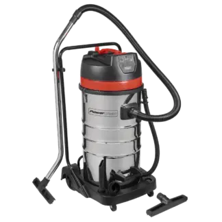 100L Vacuum Cleaner Wet & Dry with Stainless Steel Drum 3000W/230V [PC4100]
