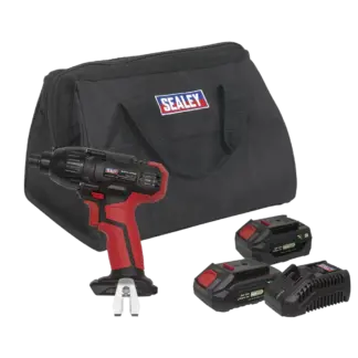 SV20 Series 1/4"Hex Drive Cordless Impact Driver 20V - 2 Batteries & Euro Plug [CP20VIDKITEU]