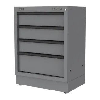 Superline PRO® Black Edition Modular Cabinet 4 Drawer 680mm [APMS38BE]