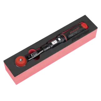 Premier Black Calibrated Micrometer Torque Wrench with 1/4"Sq Push-Through Drive 5-25Nm [STW921]