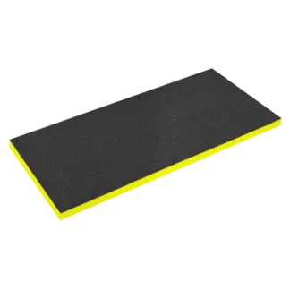 Easy Peel Shadow Foam® 1200 x 550 x 50mm - Yellow/Black [SF50Y]