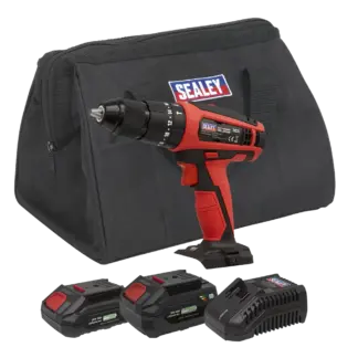 SV20 Series 13mm Cordless Combi Drill Kit 20V - 2 Batteries & Euro Plug [CP20VDDKITEU]