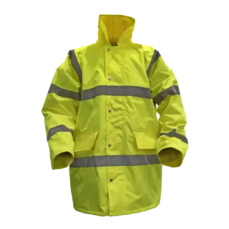 Worksafe® Hi-Vis Yellow Jacket with Quilted Lining - X-Large [806XL]