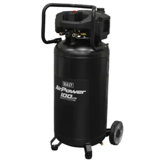 100L Oil Free Belt Drive Vertical Compressor 2.5hp [SAC100V]