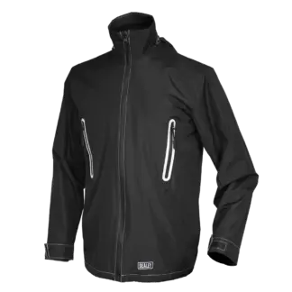 5V Heated Rain Jacket - 48" Chest, Large [WPHJ03]