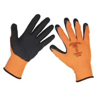 Worksafe® Foam Latex Gloves, X-Large - Pack of 12 Pairs [9140XL/12]