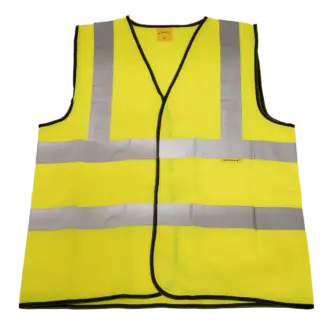 Worksafe® Hi-Vis Yellow Waistcoat - X-Large [9804XL]