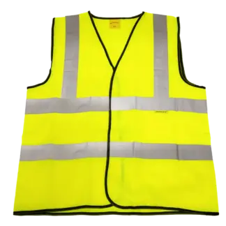 Worksafe® Hi-Vis Yellow Waistcoat - XX-Large [9804XXL]