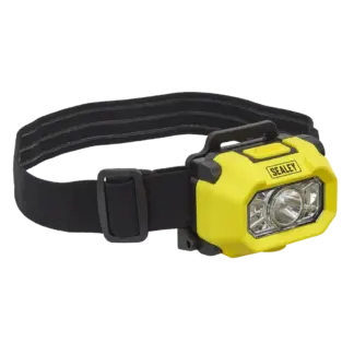 Intrinsically Safe Head Torch 1.8W SMD LED ATEX/IECEx Approved [HT452IS]