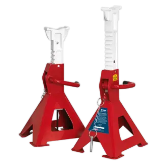 Auto Rise Ratchet Axle Stands (Pair) 3 Tonne Capacity per Stand [AAS3000]