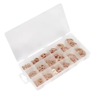 Copper Sealing Washer Assortment 250pc [AB020CW]