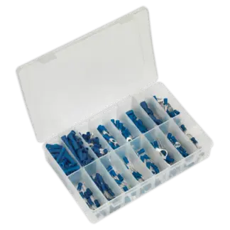Crimp Terminal Assortment 280pc - Blue [AB040BT]
