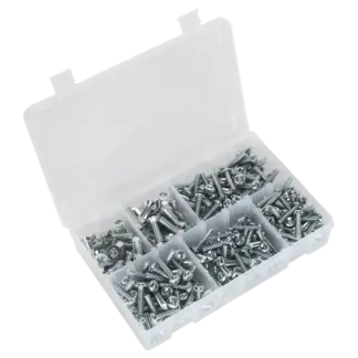 Countersunk & Pan Head Pozi Machine Screw Assortment M5-M8 264pc [AB054MS]
