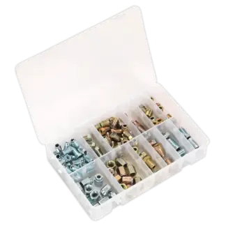 Metric/Imperial Brake Pipe Nut Assortment 200pc [AB068BPN]