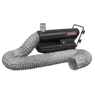 Space Warmer® Indirect Kerosene/Diesel Heater 102,000Btu/hr with 5M Ducting [ABI1000COMBO]