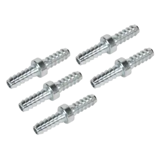 PCL Double End Hose Connector 1/4" Hose - Pack of 5 [AC10]