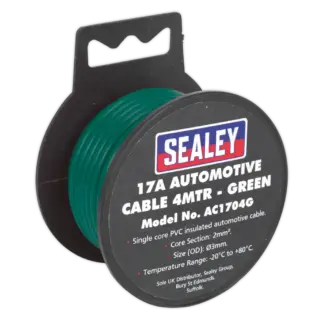 17A Thick Wall Automotive Cable 4m - Green [AC1704G]