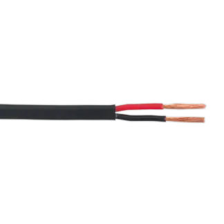 Thin Wall Flat Automotive Cable Twin 2 x 1mm² 32/0.20mm 30m - Black [AC3220TWTN]