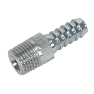 PCL Screwed Tailpiece Male 1/4"BSPT - 5/16" Hose - Pack of 5 [AC39]