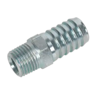 PCL Screwed Tailpiece Male 1/4"BSPT - 1/2" Hose - Pack of 5 [AC40]
