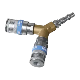 PCL Twin Coupling Y-Adaptor [AC55]