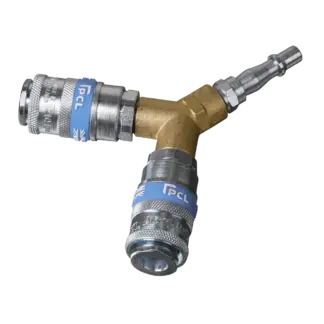 PCL Twin Coupling Y-Adaptor [AC87]