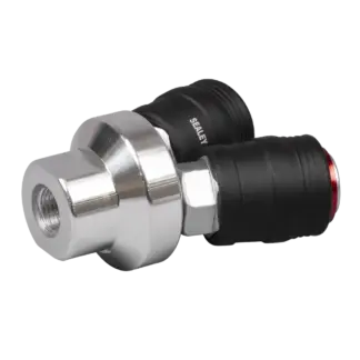 High Flow Twin Coupling Body Female Thread 1/4"BSPT [ACH55]