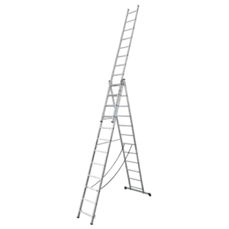 Extension Combination Ladder 3 x 12 Aluminium - EN 131 [ACL312]